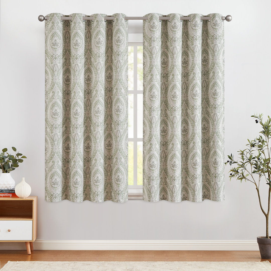 Bonomo Room Darkening Curtain Pair